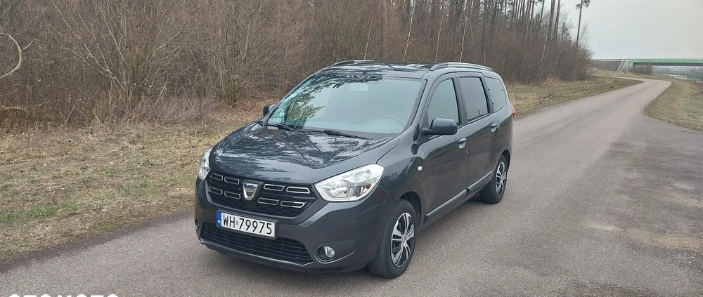 Dacia Lodgy cena 41900 przebieg: 132000, rok produkcji 2018 z Stawiski małe 137